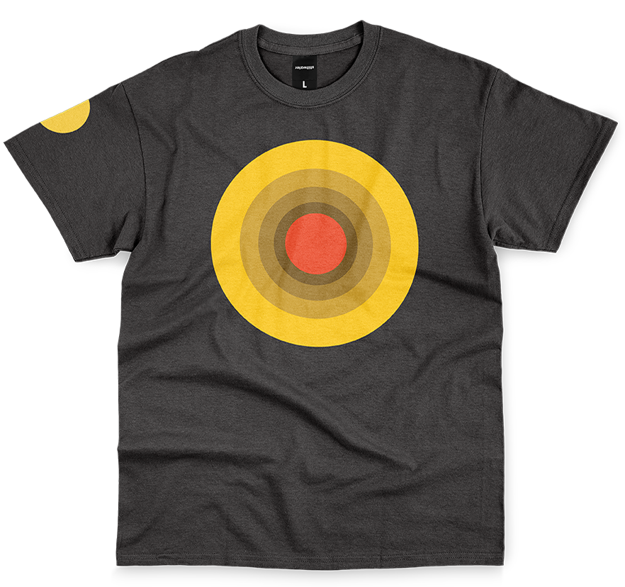 moonmosa t-shirt in charcoal