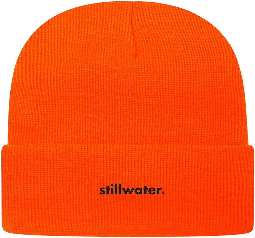 Stillwater Safety Orange Knit Hat